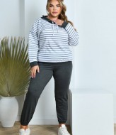 Спортивный костюм женский легкий  LIB-04018A670