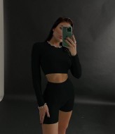 Велосипедки и топ в рубчик  DMP-A1300A220