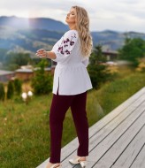 Блузка на выпуск с брюками  VOJ-1031A800