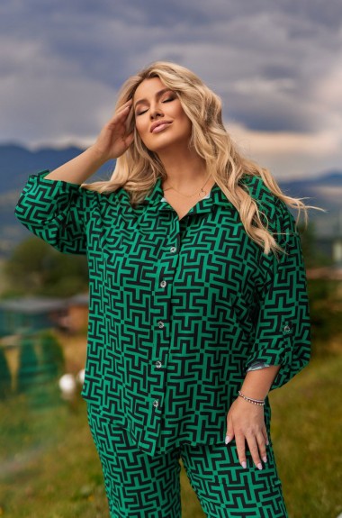 Костюм двойка женский с брюками VOJ-1034A720 Костюм двойка женский с брюками VOJ-1034A720