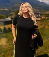 Платье с бомбером VOJ-1037A890