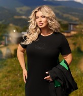 Платье с бомбером VOJ-1037A890