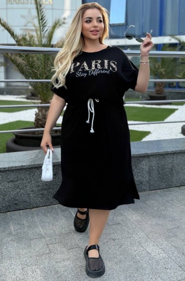 Трикотажное платье летнее  IRI-063A12