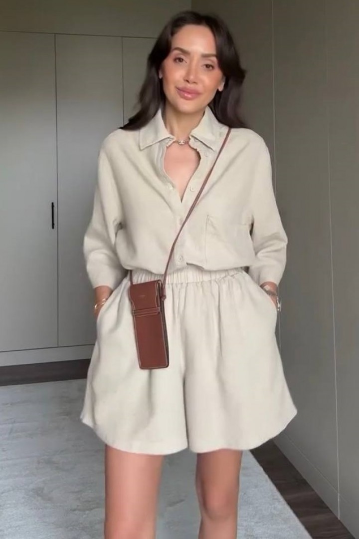 Костюм рубашка шорты RED-rs135A600
