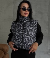 Леопардовая жилетка DN-212A350