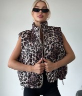 Леопардовая жилетка DN-212A350