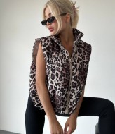 Леопардовая жилетка DN-212A350