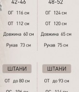 Костюм кофта и брюки PIK-014A720