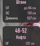 Трикотажний костюм на флісі PIK-020A600