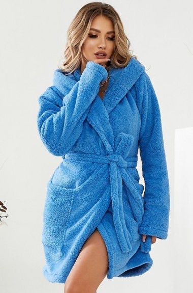 Махровый женский халат  ELR-015A16