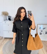 Однотонное платье KG-2778A550