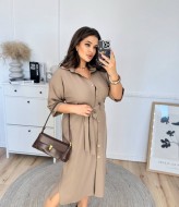 Однотонное платье KG-2778A550