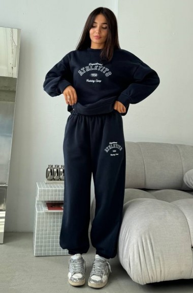 Костюм женский спортивный на флисе  SAP-054A550 Костюм женский спортивный на флисе  SAP-054A550