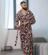 Леопардовый халат  DG-p15508A650