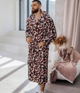 Леопардовый халат  DG-p15508A650
