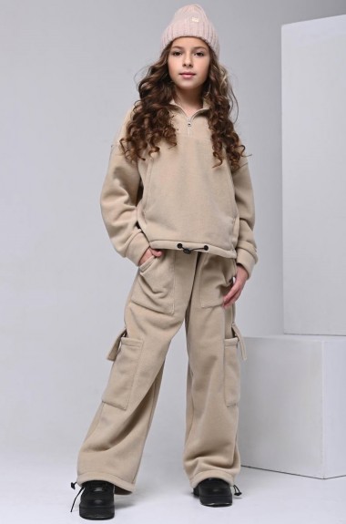 Флисовый костюм для девочки EV-2422A820 Флисовый костюм для девочки EV-2422A820