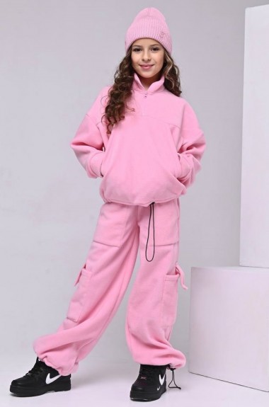Флисовый костюм для девочки EV-2422A820 Флисовый костюм для девочки EV-2422A820