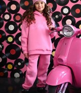 Теплый спортивный костюм на девочку  EV-2420A820