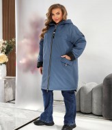 Удлиненная куртка NU-1467A29