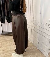 Джоггеры кожаные женские  MIK-1814A590