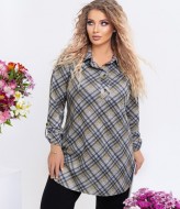 Рубашка туника в клетку JA-692A350