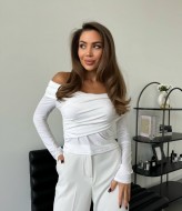 Лонгслив со спущенными плечами SP-455A360