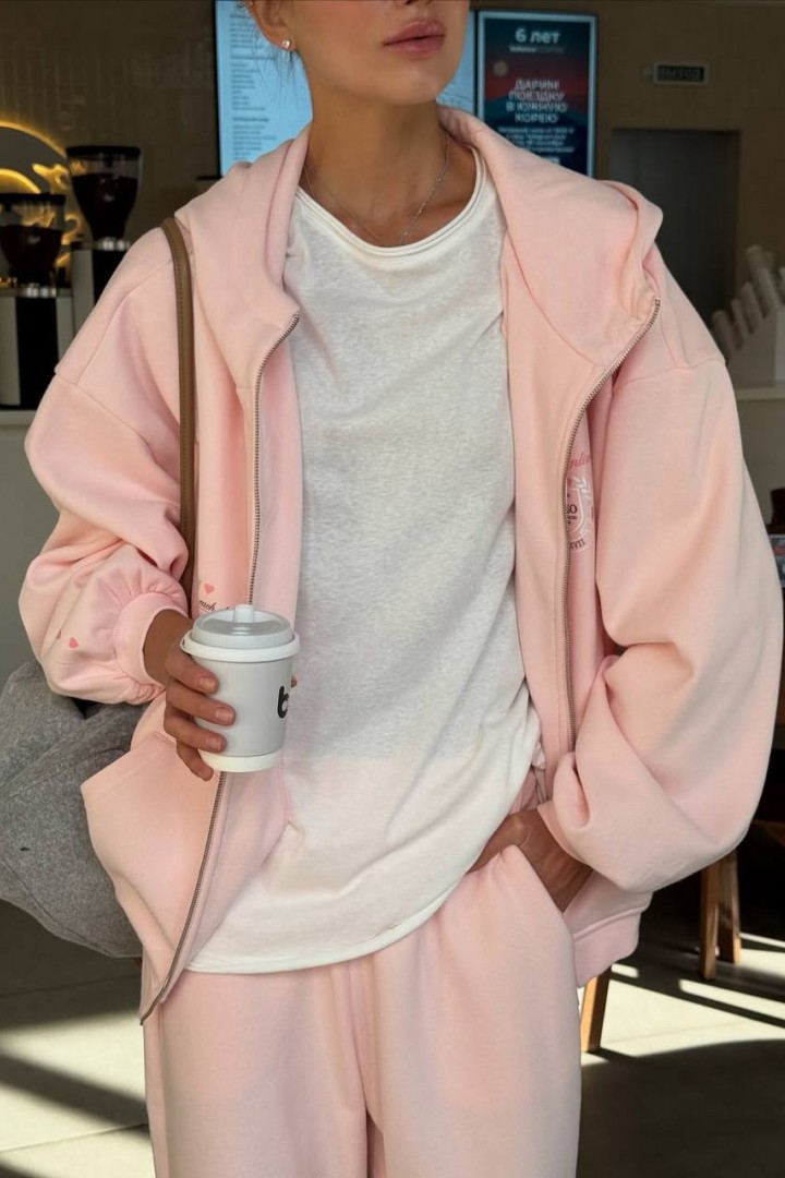 Нежно розовый костюм EST-5982A1000