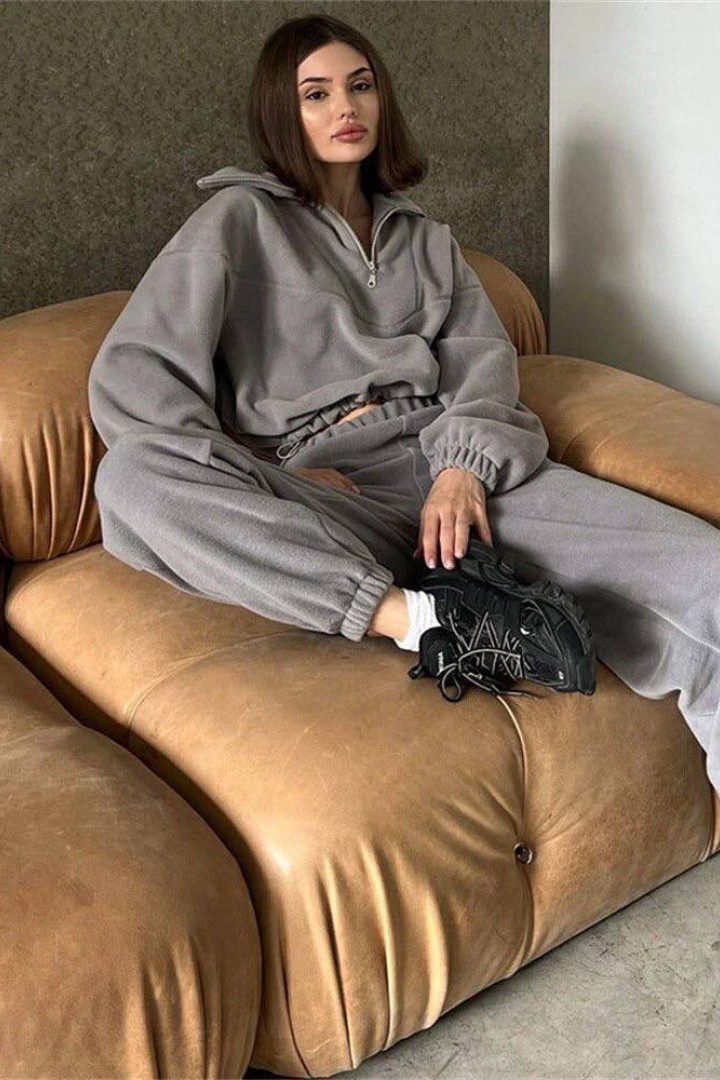Спортивный костюм флис женский  LOU-1007A690