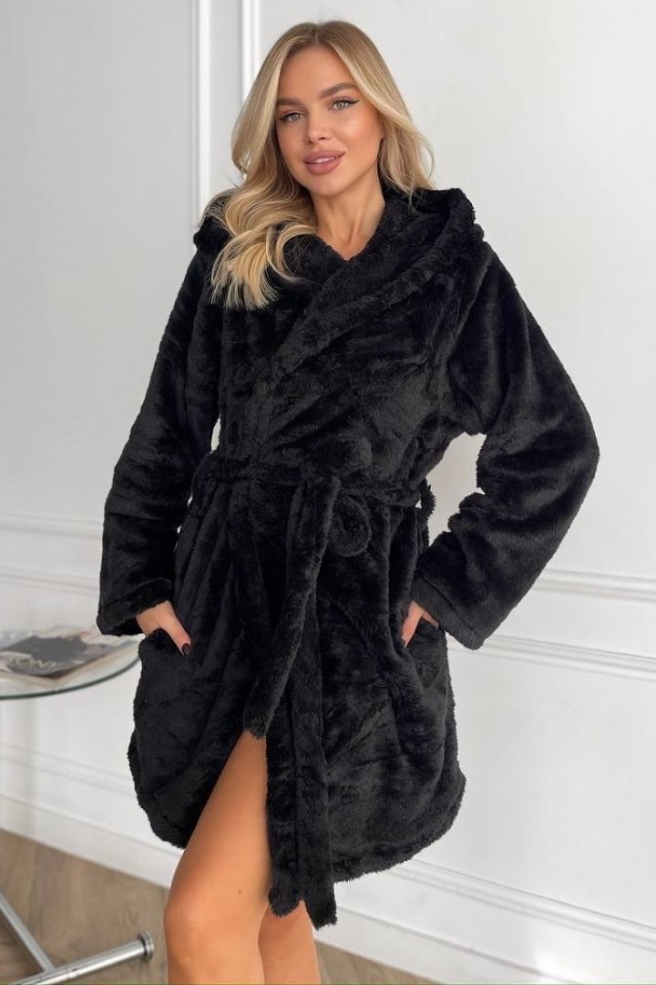 Теплый домашний халат MOK-638A580 Теплый домашний халат MOK-638A580