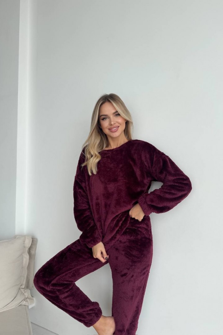 Женская махровая пижама NK-523A580 Женская махровая пижама NK-523A580