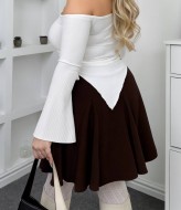 Юбка из трикотажа с клиньями INS-473A550 Юбка из трикотажа с клиньями INS-473A550