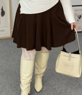 Юбка из трикотажа с клиньями INS-473A550