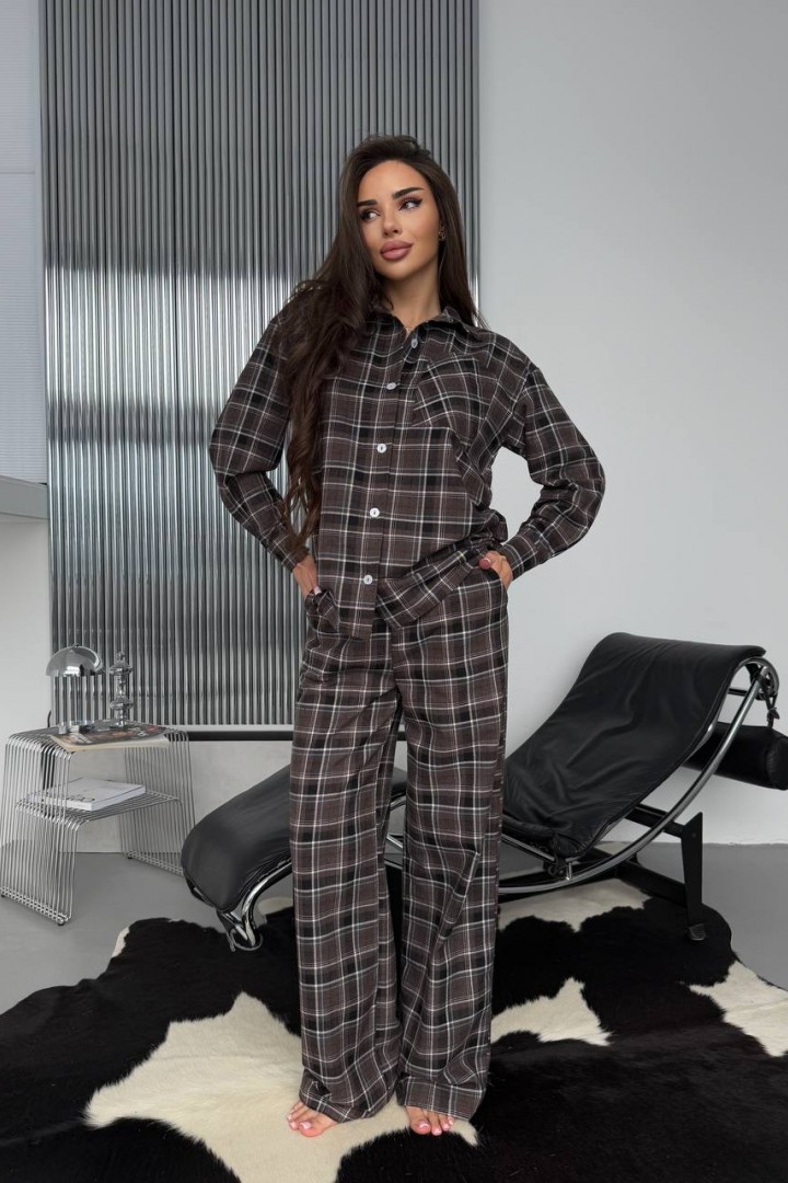 Пижама женская фланель  VOL-806A800 Пижама женская фланель  VOL-806A800