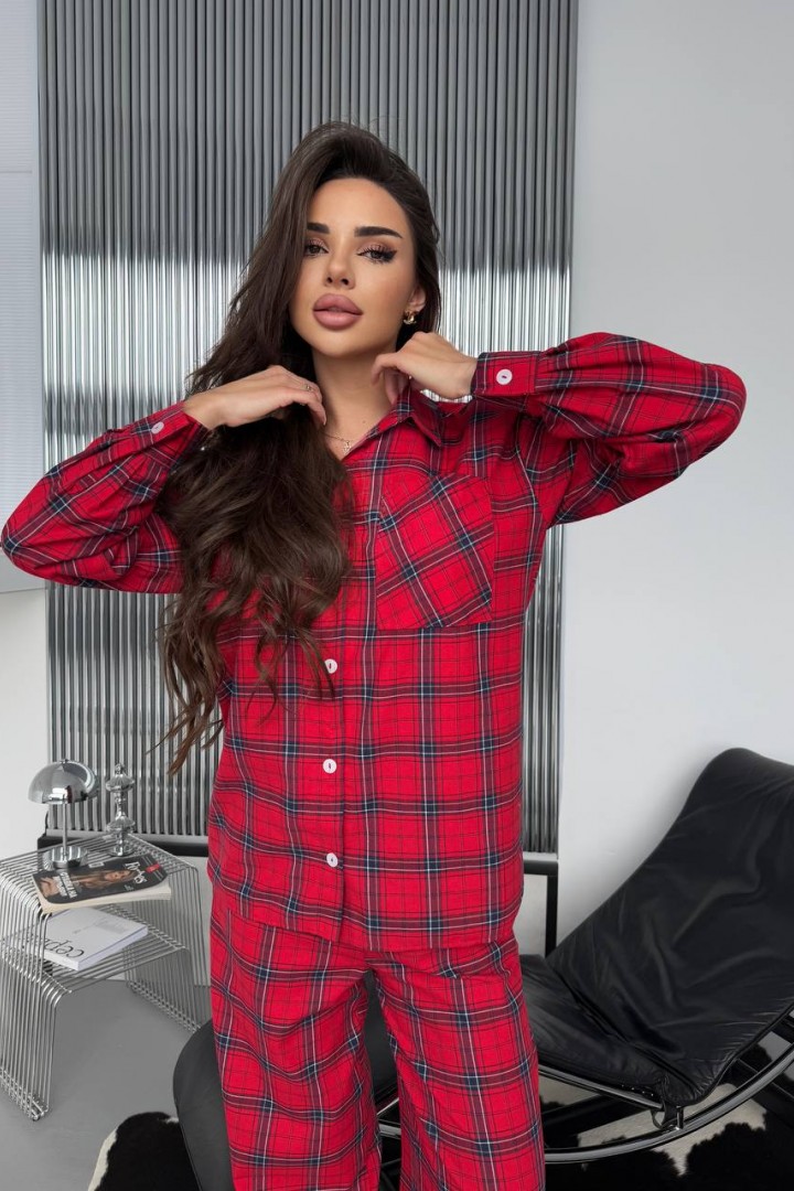 Пижама женская фланель  VOL-806A800 Пижама женская фланель  VOL-806A800