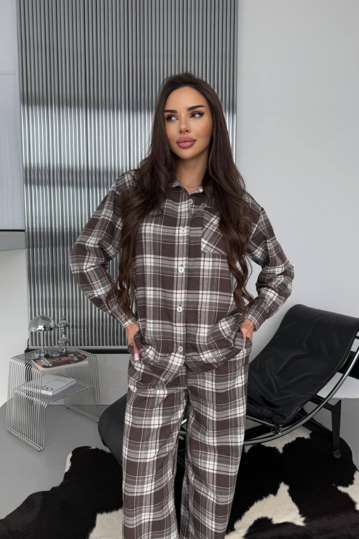 Пижама женская фланель  VOL-806A800 Пижама женская фланель  VOL-806A800