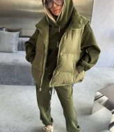 Костюм 3-ка двухсторонний жилет, худи и брюки ZIF-1467A1250 Костюм 3-ка двухсторонний жилет, худи и брюки ZIF-1467A1250