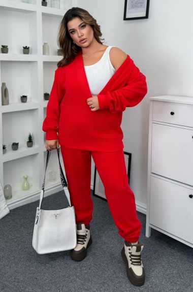 Костюм тройка женский теплый AB-1772A22