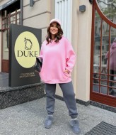 Удлиненное худи оверсайз  AB-253A20 Удлиненное худи оверсайз  AB-253A20