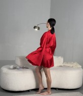 Шелковый халатик BLO-819A450 Шелковый халатик BLO-819A450