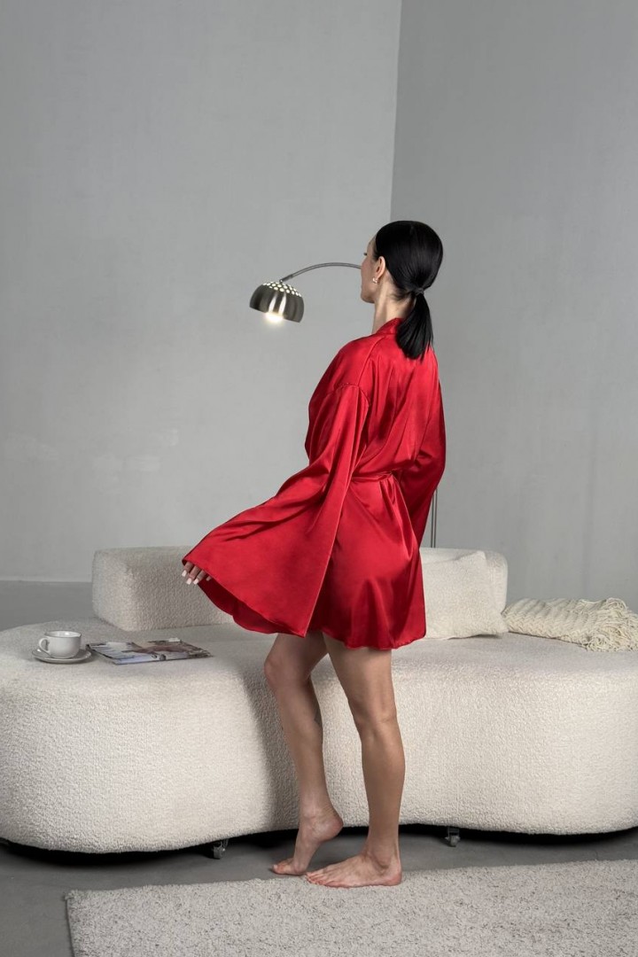 Шелковый халатик BLO-819A450 Шелковый халатик BLO-819A450