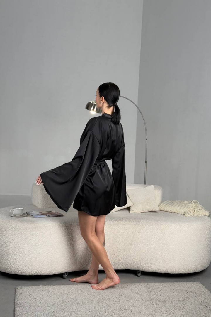 Шелковый халатик BLO-819A450 Шелковый халатик BLO-819A450