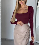 Шкіряна спідниця ATE-027A510