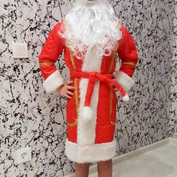 Новогодний костюм Деда Мороза детский RZ-261119A320