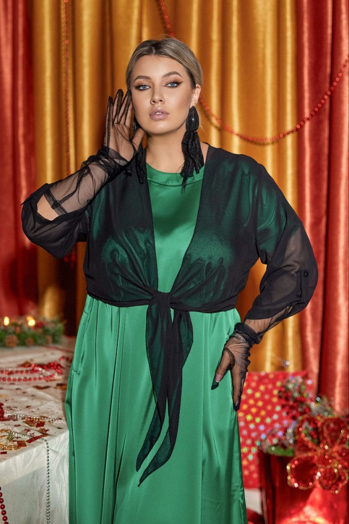 Двойка платье + накидка VOJ-1069A750