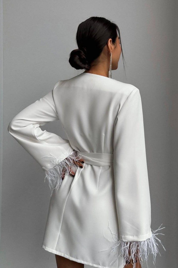 Ассиметричное платье на запах NK-644A720