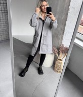 Молодежный кардиган с капюшоном IMMA-290A590 Молодежный кардиган с капюшоном IMMA-290A590