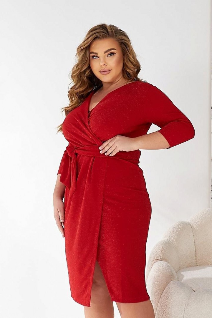 Сукня з люрексом GOL-1484A750