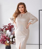 Замшева сукня GOL-1478A750