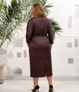 Платье длины миди GOL-2089A900