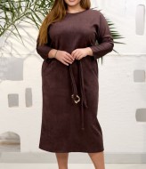 Платье длины миди GOL-2089A900